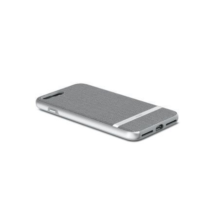 MOSHI Vesta Hardshell Case For Iphone 8 Plus - Herringbone Gray.Designed w/ 99MO090011